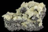 Calcite Crystal Clusters in Dolomite Matrix - Missouri #91117-2